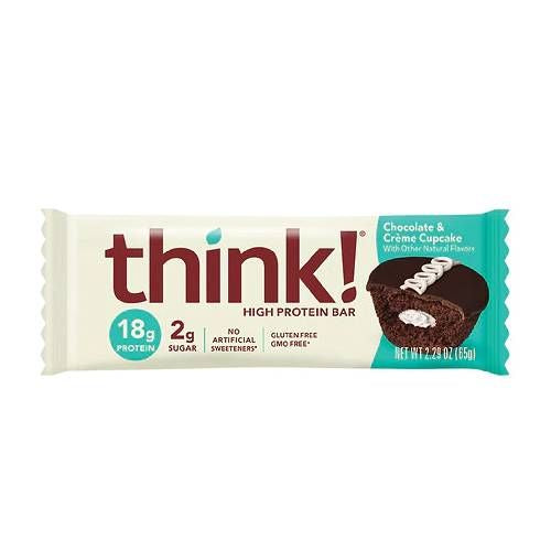 think! Chocolate and Creme Cupcake Protein Bar - 2.29 oz