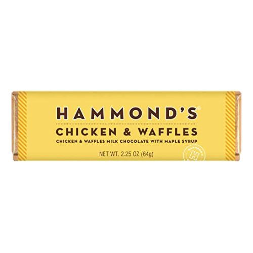 Hammond's Gourmet Chocolate Bars X5 Lemon Malted PB&J Midnight Chicken Waffle