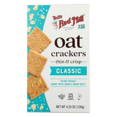 Bob s Red Mill Classic Oat Crackers  4.25 oz