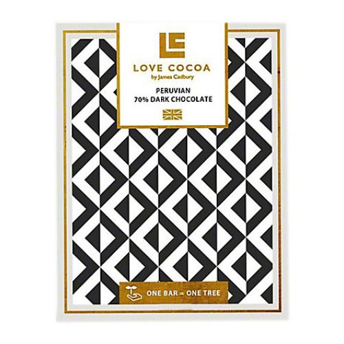 Love Cocoa | Organic Dark Chocolate 70% Ecuadorian 80g | 1 X 80g