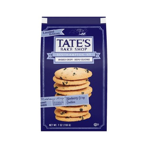 Tate's Bakeshop Blueberry Crisp Limited Edition Cookies - 7oz