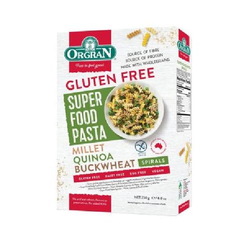 Bulk Deal 7 X Orgran Super Trio Spirals 250g