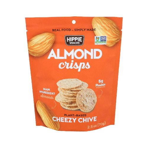 2.5 oz Cheezy Chive Almond Crisps