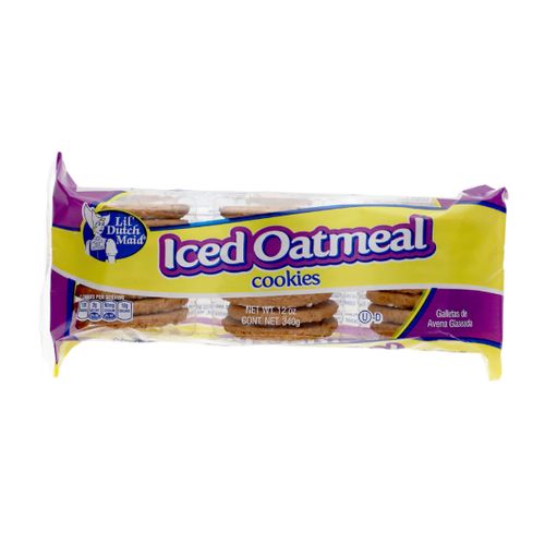 Little Dutch Maid Iced Oatmeal Cookie, 16 Ounce