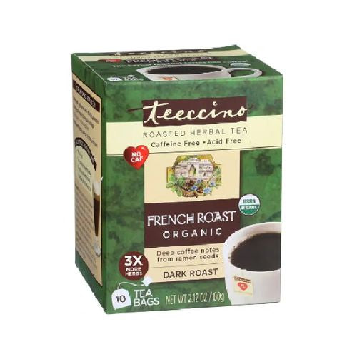 ORGANIC CHICORY HERBAL TEA, FRENCH ROAST; DARK ROAST