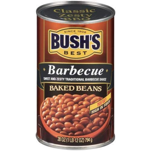 BUSH'S BEST Barbecue Baked Beans 28 oz